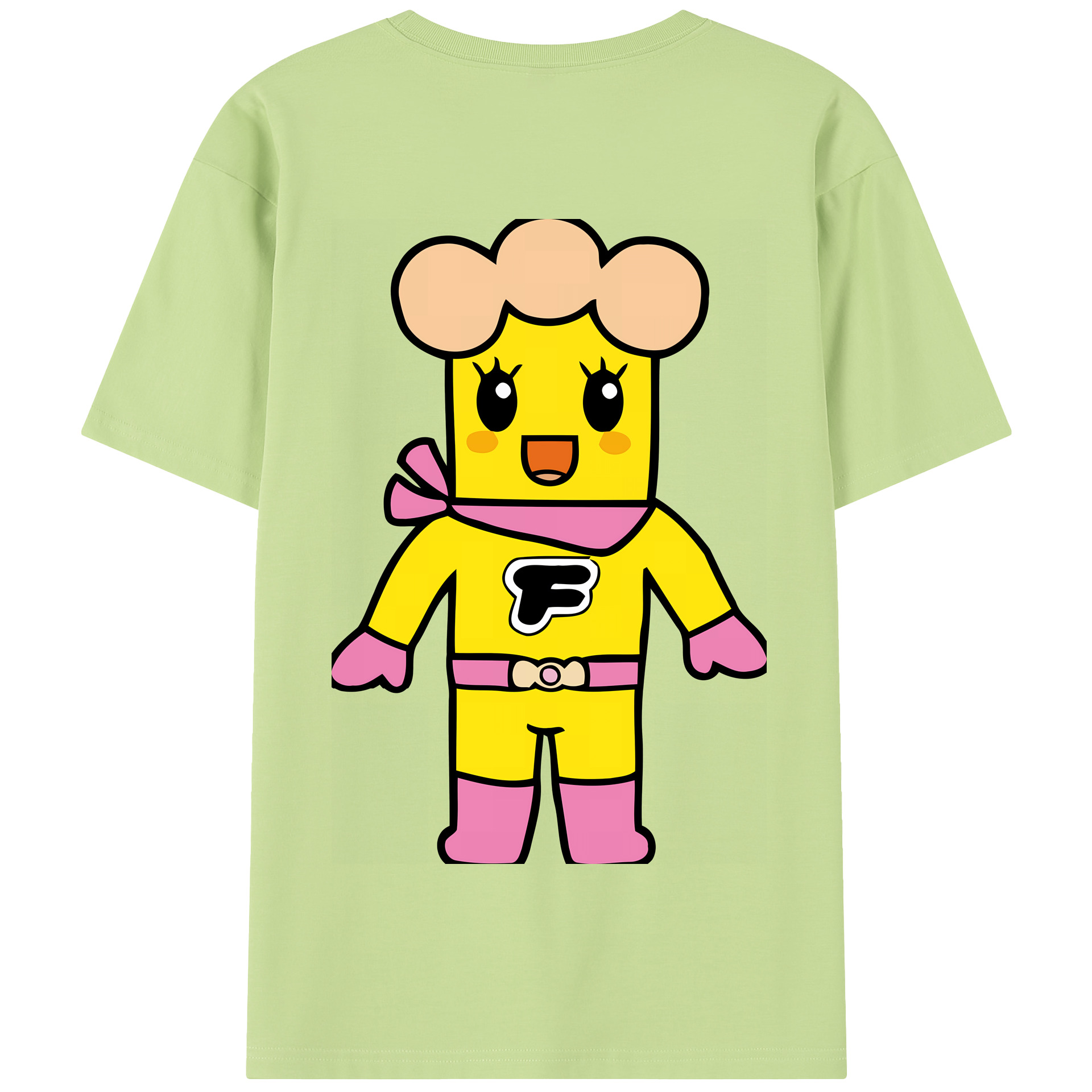 （画像用） アンパンマン Anpanman 綿100％半袖Tシャツ（背面プリント）